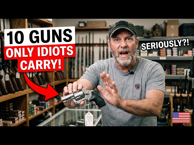 10 Guns Only Idiots Carry in 2026