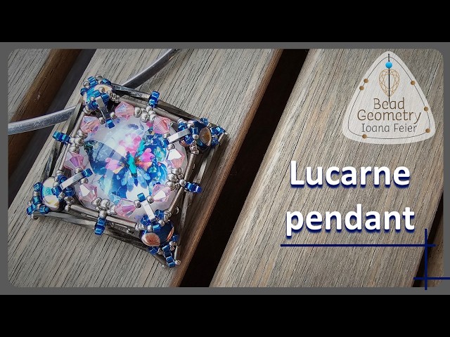 How to Make the Lucarne Pendant | Step-by-Step Beadweaving Tutorial