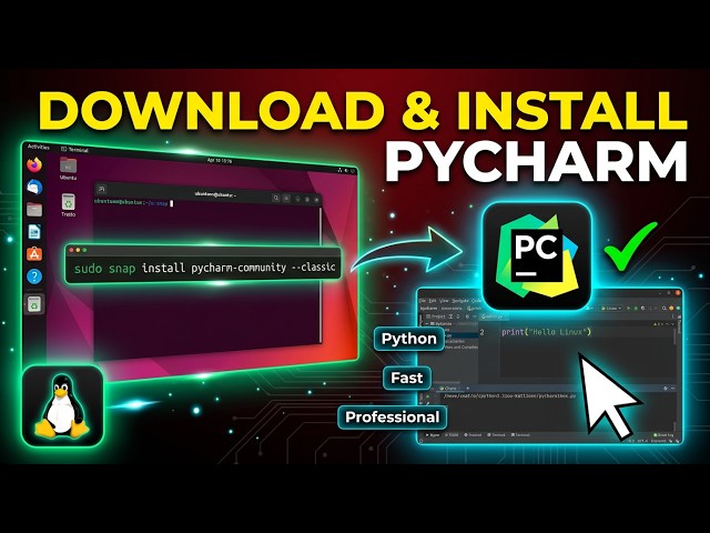 How to Download and Install PyCharm on Any Linux Distro (Step-by-Step Guide)