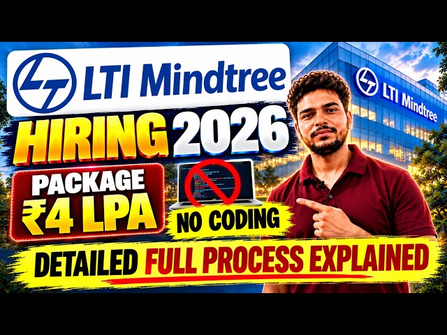 LTIMindtree Hiring Process 2027 Explained | LTM Selection Process 2026 | LTM Hiring Started 2027