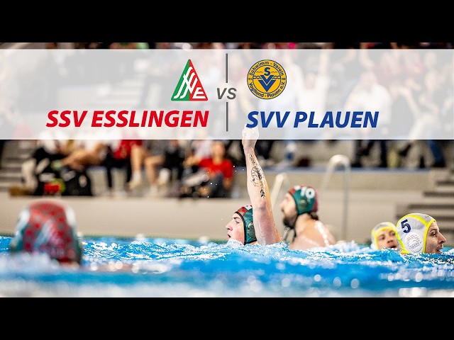 🟢🔴 [2. Wasserball Bundesliga Männer] SSV Esslingen vs SVV Plauen