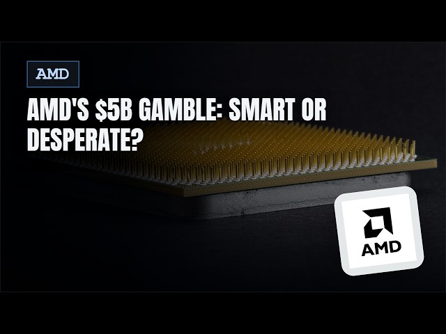 AMD Stock: What the Anthropic Deal Means for the Nvidia Race
