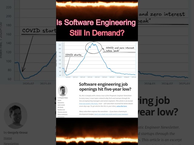 The Future of Software Engineers: Is Demand Declining? 🤔💻