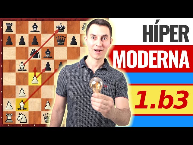 💡 Apertura UNIVERSAL 1.b3 para las blancas (¡más PODEROSA de lo que se cree!)