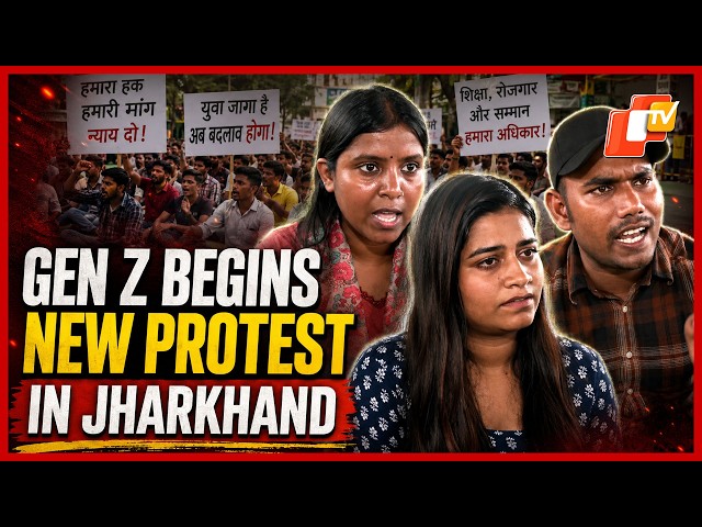 Students Protest JPSC And JSSC Exam Leaks In Ranchi, Jharkhand | OTV