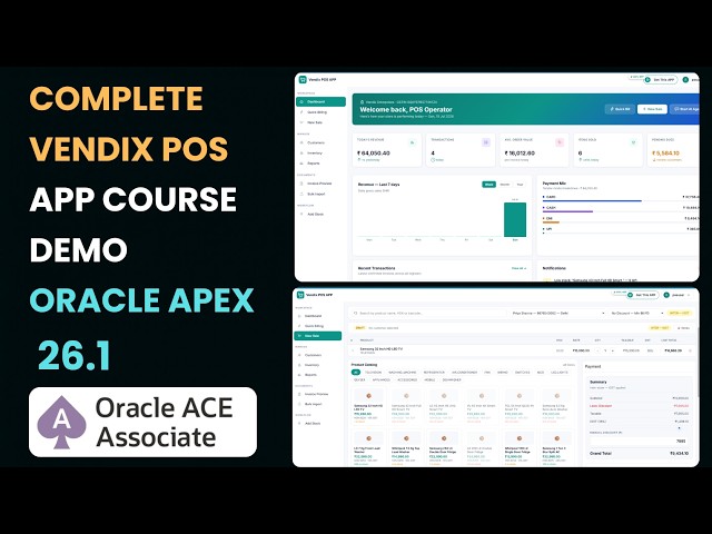 Oracle APEX 26.1 Complete Enterprise Application Demo | Full Demo — AI Agent + Workflow