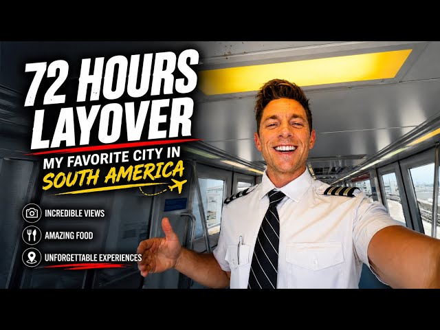 Inside an Airline Pilots’s 72-Hour Layover in Chile | Boeing 767 10 Day Trip