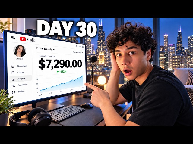 I Gave AI 30 Days to get Monetized on YouTube