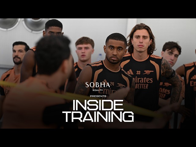 WORKING HARD IN GIRONA 💪 | Frimmy welcomes White, Gyokeres, Calafiori and more | Inside Training