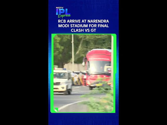 RCB Arrive At Narendra Modi Stadium For Final Clash Vs GT