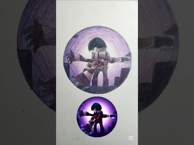 @Z드거님 당첨 축하드립니다! #프사그리기 #브롤스타즈 #에드거 #drawing #미술