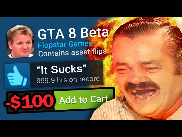 I spent $100 on BAD Steam Games