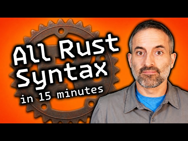 All Rust Syntax in 15 minutes – Tutorial