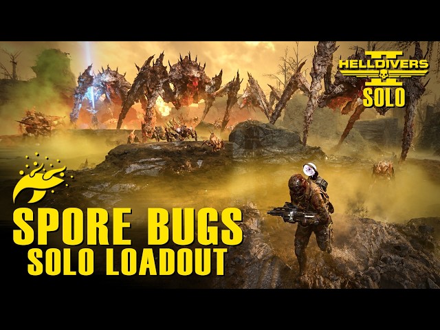 Helldivers 2 – This Loadout Makes Solo Spore Bugs EASY | Deathless Full Clear | Super Helldive