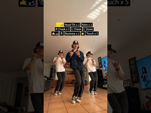 Touch KATSEYE - DANCE TUTORIAL #trend #kpop #katseye #tutorial