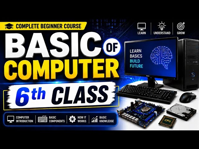 💻 Basic Computer Course – Day 6 🚀