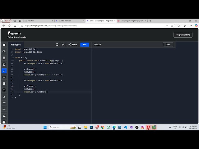 Java (Programming Language) Project 82: 'Implementing HashSet Class' Created by Trishanth Kumar