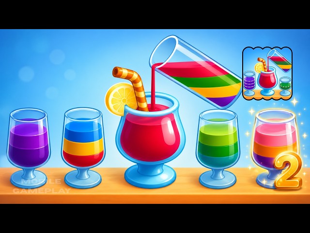 Water Sort Zen: Sorting Puzzle - Gameplay Walkthrough Part 2 - Android Gameplay