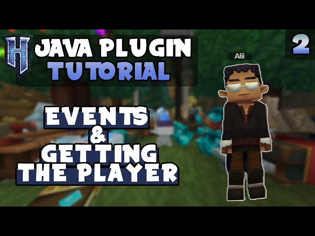 Getting the Player from Events | Hytale Java Modding (#2)