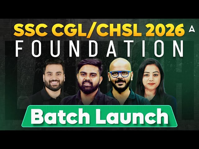 SSC CGL 2026 Beginners Favourite Foundation Batch | Basic to Advance Complete Course By Sahil Sir