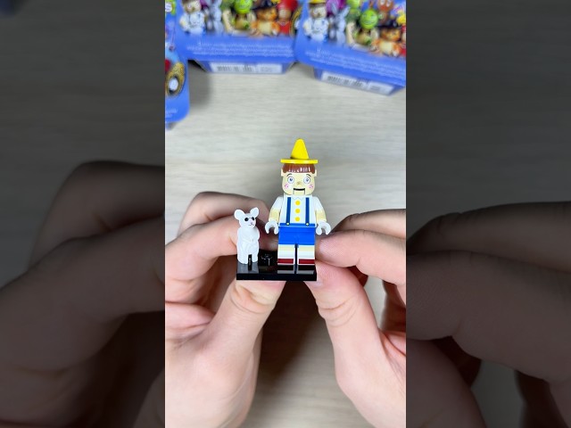 Pinocchio from Shrek series #lego #afol #minifigures #pinocchio #shrek #unboxing #shorts