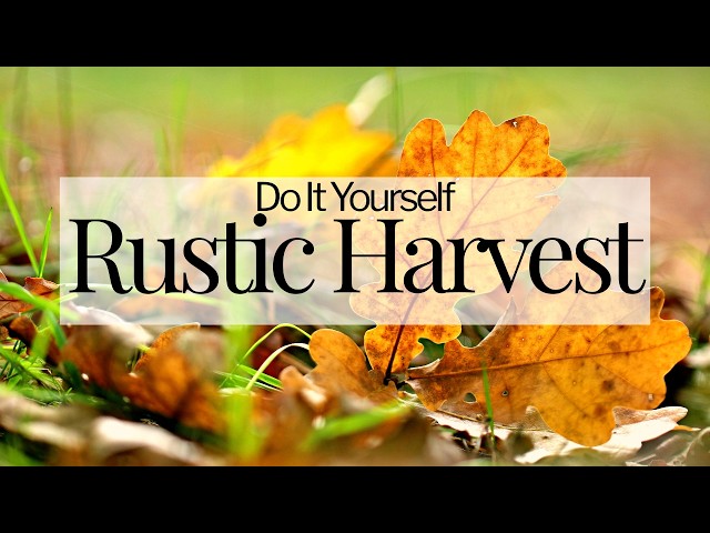 Timeless Rustic Fall DIYs That Never Go Out of Style