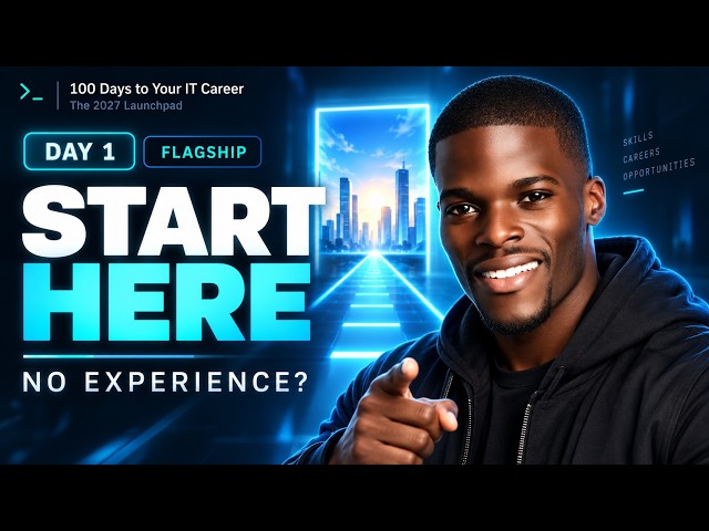 Too Many Tech Career Options? No Degree? Start Here | 100 Days — Day 1