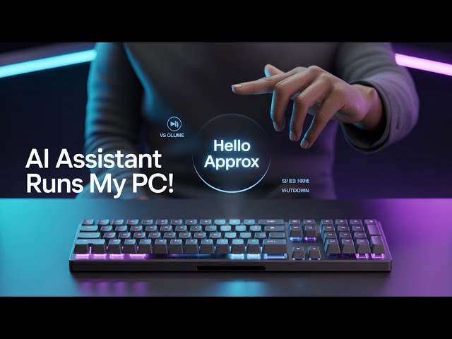 🚀 My AI Assistant Runs My PC! HELLO APPROX 🤖 | Made with Python