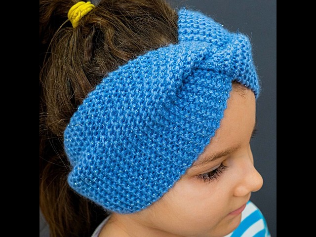 How To Knit a Headband For Beginners | Easy Garter Stitch | Miarti 🧶