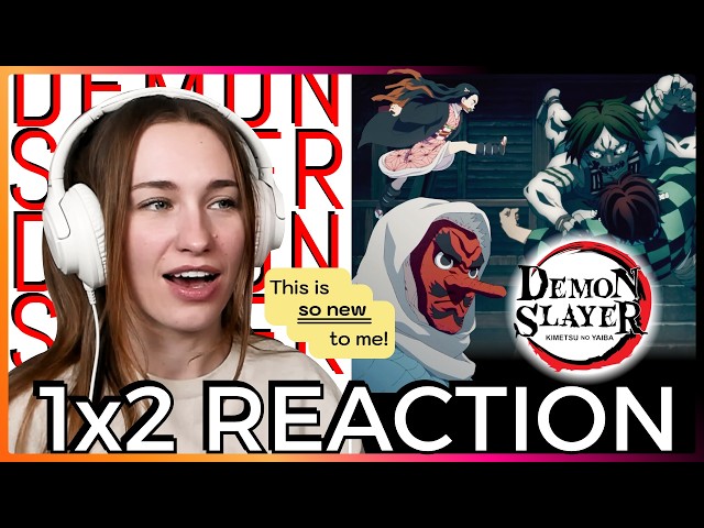 This one SHOOK ME 🤯😱 my FIRST Time watching | Demon Slayer | 1x2 REACTION