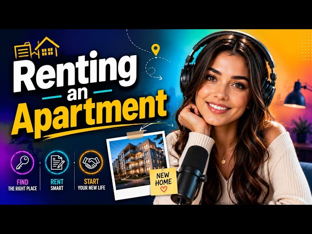 Renting Apartment  IMPROVE Your English Speaking Skills Every Day With Fun Conversations!