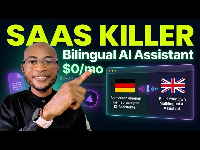 I Built a Bilingual AI Assistant for $0 (Full Masterclass)