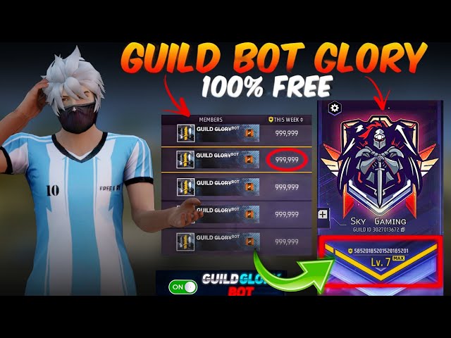 Free Fire Guild Glory Bot 🤖 | How To Make Guild Glory Bot 100% Working Tutorial 🔥