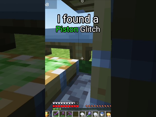 Piston Glitch! 1.21.11 #minecraft
