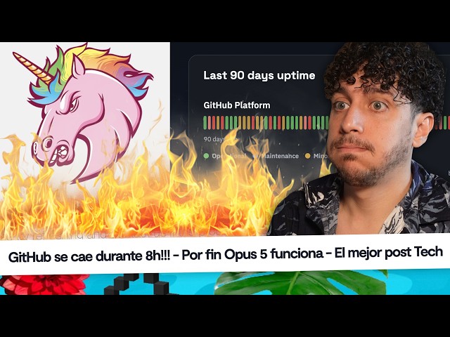 Programming News: GitHub goes down for 8 hours! 🔥, They fixed Opus 5!, Cursor Origin #CoffeeWithC...