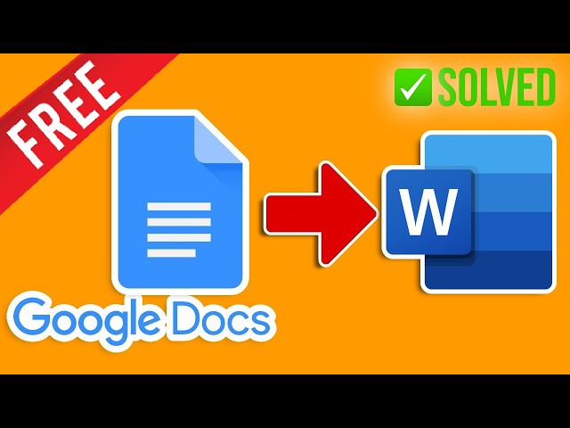 How to Convert Google Docs to Word Without Losing Formatting