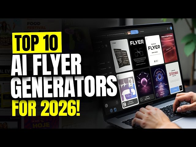 Top 10 Free AI Flyer Generators 2026!