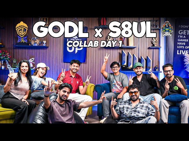 DYNAMO VISITING S8UL BOOTCAMP | GodLike x S8UL Collab - Part 1