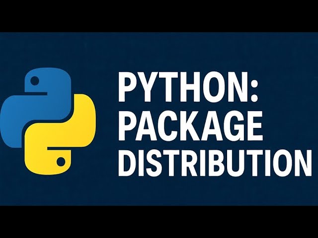 Python: Package Distribution