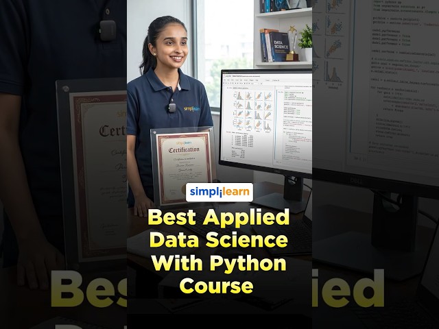 Best Applied Data Science With Python Course in 2026 | Master Data Science | #Shorts | #Simplilearn