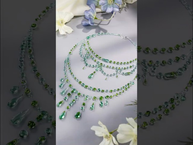 💚 A necklace that looks just like real jade — but it’s completely handmade with UV resin!