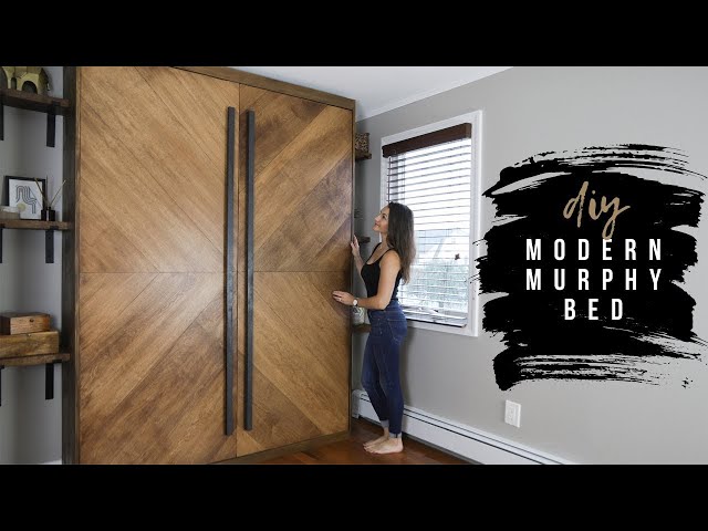 DIY Murphy Bed For Small Bedrooms