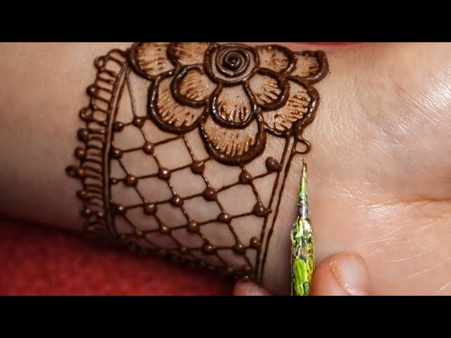 Latest Arabic front hand Mehndi Design| Aesthetic Mehndi Design|Simple and Easy Arabic Mehndi Design