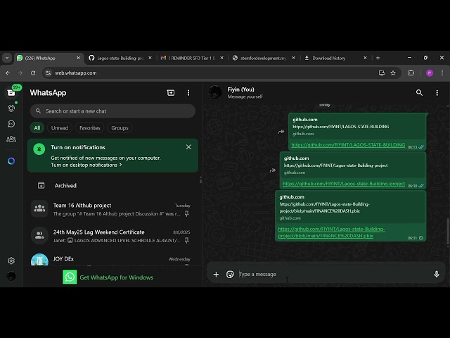 Upload your files on Github