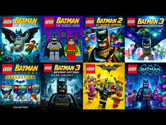 The Evolution of LEGO BATMAN Games (2008-2026)