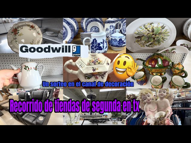 Sorteo aquí 🤗decoración para todos Los gustos y precios Goodwill 😍🥰