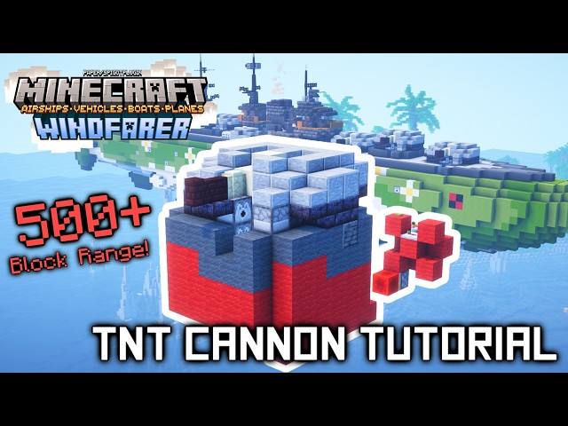 How To Make an Aimable TNT Cannon | 500+ Block Range | 1.21+