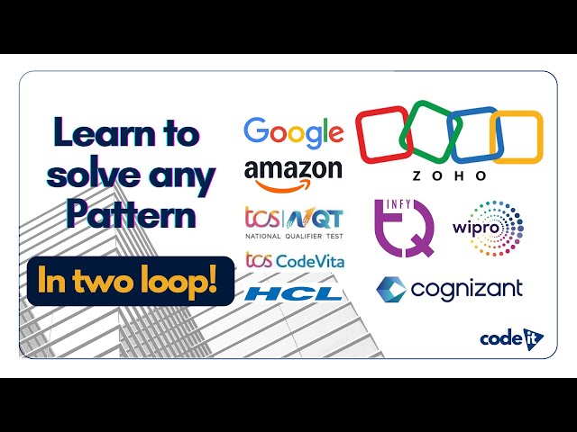 Triangle Star Pattern in Tamil | 2 Loops Only | Code it