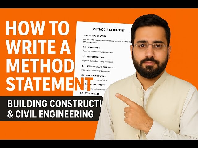 The Method Statement Framework Every Site Engineer Needs