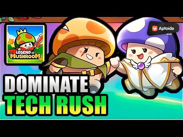 DOMINATE Tech Rush Event EASY! 🍄 Mine Ore & Speedups Guide | Legend of Mushroom